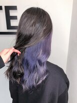 リベルテ 池袋(liberte)&nbsp;ブルーバイオレット×インナーカラー