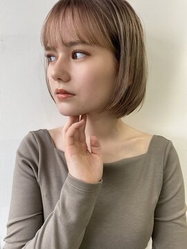 ジュノ 天文館本店(Juno) 【JUNO天文館】シンプル ボブ