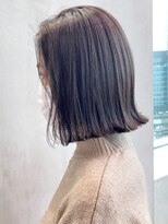 アイティーバイアルバム 八王子店(IT by ALBUM)&nbsp;ベージュボブ_カーキグレージュマッシュショート_ba317322