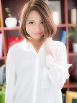 カバーヘア ブリス 北浦和(COVER HAIR bliss) 外国人風艶カラー小顔前下がりかきあげボブh北浦和20代30代40代!