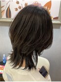 【casita flor】レイヤーウルフ ややマッシュ