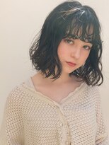 エイチ(H eitf)&nbsp;原宿H[eitf]エイチ シースルーバング＊外ハネボブ【RUKA】