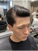 バーバー ツーブロック/刈り上げ/アップバング/フェード