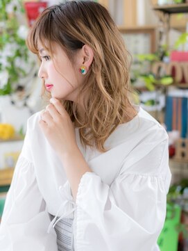 カバーヘア イヴ 戸頭店(COVER HAIR EVE) ★グラデーションカラー大人可愛い外巻きパーマ20代30代40代★8