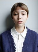【arte pelo】オン眉ベリーショート/ハイトーン/ブリーチ