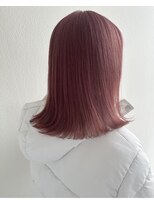 ゴットフロー(GOTTO FLOW) モテ可愛い/ピンクカラー/艶感/ミディアムボブ