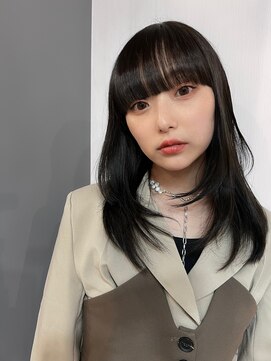 オリジンアド(ORIGIN+) ワイドバング/韓国レイヤー/deep greige