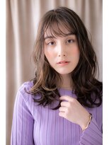 モッズヘア 上尾西口店(mod's hair) バイカラー波巻きくるくる小顔ゆる巻きロングZ上尾10代20代30代