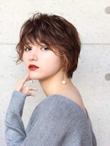 ネックス 表参道本店(nex)&nbsp;イヤリングカラー/ハイライト/エアリー/ショート