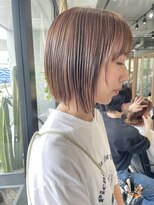 フェリア 池田(FERIA)&nbsp;パツっとボブ × 透明感カット（田岡）