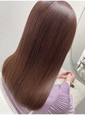 『premiumツヤ髪』ピンクブラウン×髪質改善　ハセガワ