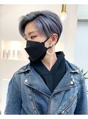 【ハンサムショートブルーシルバー】
