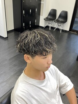 メンズサロンドットリアン(dot. lien) 波巻きパーマ