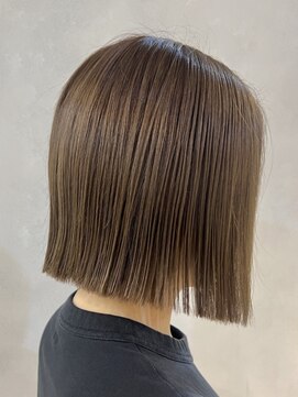 オリンテ バイ レシッド 表参道(orente by rcid) 【表参道/青山】フレンチカジュアル×ラインボブ　前髪なしボブ