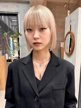 トゥコ(tuco) ボブ ブロンド ボブ ローライト