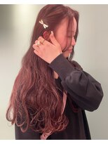 アンアームズ(ann ARMS) ロングのピンクカラー