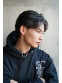 ニュアンスセンターパーマ