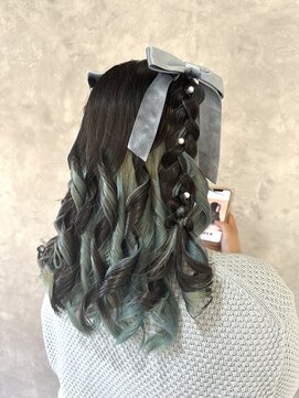 ブレス 横浜(bless) 推し活アレンジ!ハーフツインアレンジ♪