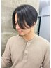 メンズカット＋メンズ用の自然に仕上がる縮毛矯正￥13900/ナチュラルパーマ