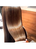 Hair straightening