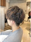 メンズツイストスパイラルパーマ