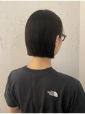 パツっとストレートボブ！