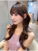 ■ミニウルフレイヤーカット顔周りカット前髪カット韓国ロング8