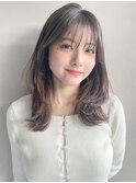美髪ミニウルフチェリーブラウンミディアムレイヤーa