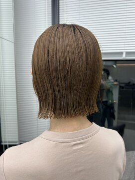 ビューナゴヤ 名駅(VIEW NAGOYA) 外ハネボブ/ボブ/切りっぱなしボブ/似合わせカット