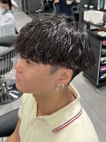 メンズ サロン ドット トウキョウ 町田店(men's salon dot. tokyo)&nbsp;波巻きパーマ/刈り上げマッシュ