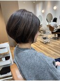 ひし形ショートボブ