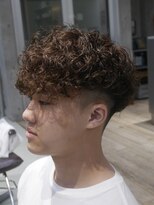 フィフス(fifth) スペインカール外国人風パーマスパイラルパーマブラウンカラー