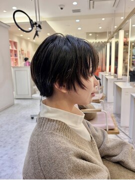 ニューヨーク ニューヨーク 河原町オーパ店(NYNY) ショートカット中性ウルフレイヤーカット