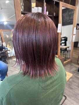 ラブヘアーグリーン(LOVEHAIRGREeN) 春色ピンクカラー