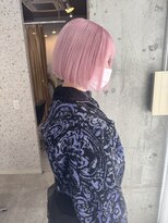 ラニヘアサロン(lani hair salon)&nbsp;ピンクカラー/ブリーチ/ボブ/ペールピンク/ダブルカラー/