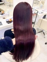 アイトーキョーエス 渋谷(AI TOKYO S)&nbsp;ワインレッド/暖色/ブリーチなし/イメチェン/前髪/渋谷