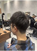 MEN'S HAIR/刈り上げビジネスショート