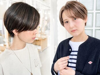 ユラギフロムユイマァル 水島店(YURAGI from YUIMARL)の写真/【岡山/倉敷/老け見え解決】脱白髪染め大人ハイライト/白髪ぼかし/白髪染め/グレイカラー/透明感カラー