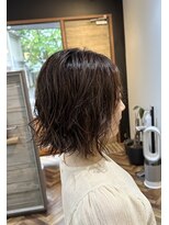 ヌウ(nuu)&nbsp;ゆるラフボブパーマ