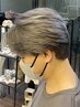 【ハイトーンデザインに】２ブリーチ＋メンズカット＋カラー