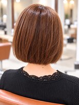 ネオリーブ コパン 鶴見店(Neolive copain)&nbsp;大人可愛い　つやカラー　縮毛矯正　ナチュラルブラウン