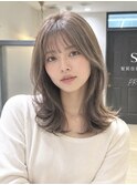 抜け感くびれミディ×顔まわりレイヤー PRIMA ange 中目黒店