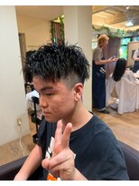 バグスドゥア(Bagus dua)&nbsp;メンズショート10.6ニュアンスパーマ