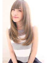 マリアバイアフロート(Maria by AFLOAT)&nbsp;【Mariabyafloat】ブルージュカラーのストレートロング♪