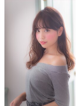 ヘアーアートシフォン 川口東口店(hair art chiffon) ひし形シルエット&グレージュの大人ボブ風マッシュウルフ 川口