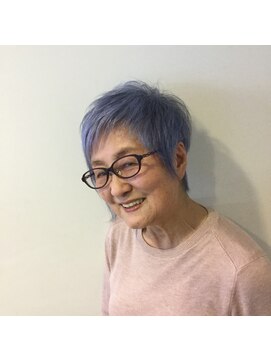 美容室 ウインクス 葉山店 ショートアシメ