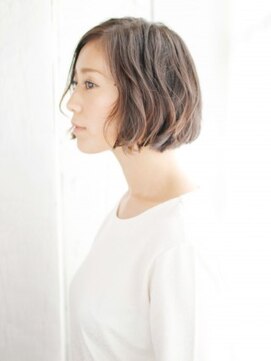 ヘアメイク ナル(hair make nalu) 波巻きウェービーボブ