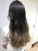 リプルヘアー ウエスト(ripple hair west)&nbsp;ベージュグラデーション