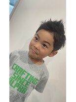 フゥ 宇都宮(FeU) イケメンスリークショート　キッズスタイル