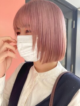 ナル(nalu.) ボブ / ミニボブ / ピンクベージュ